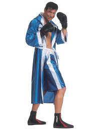 Blaues Boxer-Kostüm für Herren: Kostüme für Erwachsene,und günstige  Faschingskostüme - Vegaoo