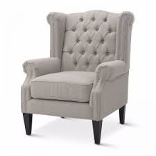 Upholster the chairs like this. Wingback Chairs