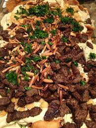 Hummus Bread Ground Beef Food Beef Arabic Food