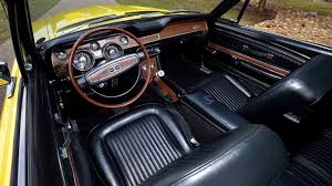 1968 Ford Mustang Shelby Gt 500kr Convertible In Special Yellow Shelby 3546 Interior Shelby Ford Mustang Shelby Gt Convertible