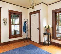 Dark Wood Trim Painting