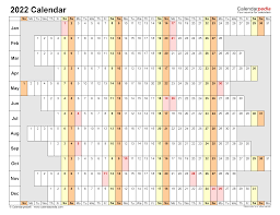 2022 calendar free printable excel templates calendarpedia