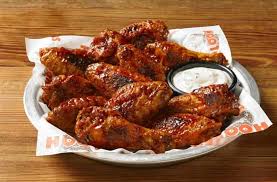 Hooters Wing Menu