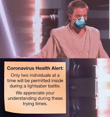 Your Lightsabers Will Make A Fine Addition To My Collection Meme I Have The High Ground In 2020 Star Wars Humor Funny Star Wars Memes Star Wars Facts