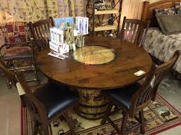 Image Of Whiskey Barrel Table Diy Barrel Table Barrel Coffee Table Whiskey Barrel Table