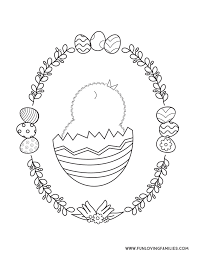 The easter coloring pages celebrate an important symbol of easter, the easter eggs. 9 Easter Coloring Pages For Kids Free Printables Fun Loving Families