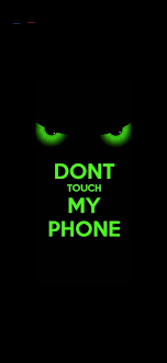 Many android vendors changed this stock option and let users choose wallpapers for the lock screen and home screen individually. Dont Touch Scary Lock Screen Wallpaper 1080x2340 Lockscreenwallpaper Lock Screen Wallpaper Hd Lock Screen Wallpaper Android Lock Screen Wallpaper