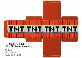 Caixa Cubo 3d Minecraft Gratis Montando Minha Festa Festa De Aniversario Minecraft Festa Infantil Minecraft Aniversario Minecraft