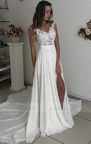 White V Neck Lace Tulle Long Prom Dress Wedding Dress Bd98084 Wedding Dress Chiffon Applique Wedding Dress Cheap Wedding Dress