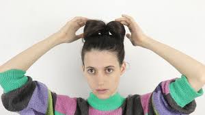 To get that perfect pony put your arm strength in the pony. How To Make A Bow Out Of Your Hair 14 Steps With Pictures