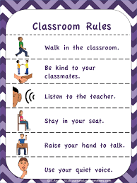 When you come up with your list of. Visual Rules And Expectations Freebie Autism Classroom Resources