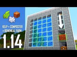 Auto Kelp Bonemeal Farm Minecraft Indonesia 1 14 Youtube Di 2020 Minecraft Indonesia Game