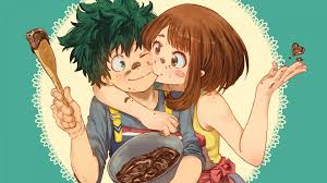My Hero Academia Ochaco Uraraka Kissing 4k 5k Hd Wallpapers Hd Wallpapers Id 31805 One of the main characters from boku no hero academia. my hero academia ochaco uraraka kissing