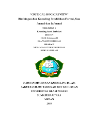 Kuliah bisa adalah kuliah informal jarak jauh (online) selama 2 tahun (4 semester) yang mempelajari ilmu islam dan bahasa arab secara terarah dan terukur dengan metode belajar dan. Cover Critical Book