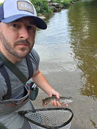 Trout fishing slam catches in Western NC