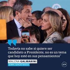 LA NACION on Instagram: “MALENA GALMARINI, SOBRE MASSA: "Todavía no sabe si  quiere ser candidato a Presidente, no es un tema que hoy esté en sus  pensamientos"”