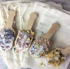 Diy for resin jewelry making decors real dried press flowers candle making craft. Diy Floral Bath Salts One Essential Community