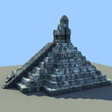 Pyramid Tikal Guatemala 3d Model 3d Model Tikal 3d Model Pyramids