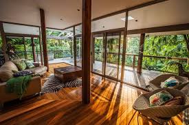 The Glasshouse Rainforest Retreat Woolgoolga Nsw Accommodation From 200 Per Night Sleeps 2 Rainforest House Tropical House Design Eco House Design