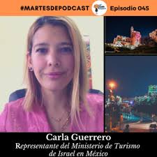 Carla Guerrero, representante del Ministerio de Turismo de Israel en México  by Pasillo Turístico