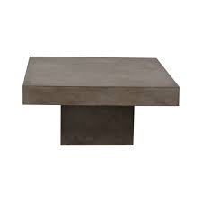 These help strengthen the table and allow the weight of the concrete to distribute more evenly. 65 Off Cb2 Cb2 Element Cement Coffee Table Tables