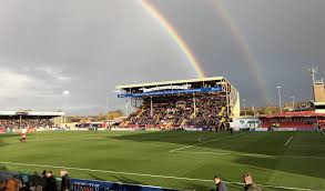 Use the map controls to rotate and zoom the lincoln city stadium view. Lincoln City Football Club At Sincil Bank