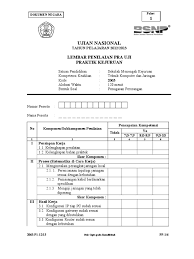 Format penilaian ujian praktek penjaskes smp kelas 9 contoh format daftar nilai siswa kurikulum 2013 untuk guru mata kurikulum 2013 simpel pas program ujian praktik. Format Penilaian Uji Kom Tkj