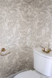 Narrow tip measures 5/8 d. Our Gold And Ivory Palm Print Powder Room Makeover