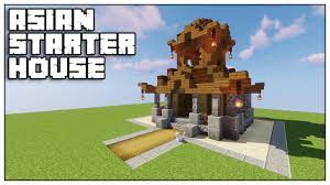 Maybe you would like to learn more about one of these? Minecraft 1 14 Starter Asian House Tutorial Youtube