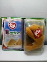 Nwt ty beanie baby buddie humphrey the camel 3rd generation 1998 10 retired. Ty Teenie Beanie Legenden Humphrey The Camel Ronald Mcdonald Neu Ebay