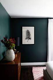 Black dark green bedroom ideas. Black Feature Wall Bedroom Ideas Novocom Top