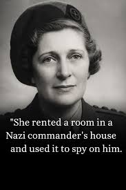 Female spy infiltrates nazi commander's house