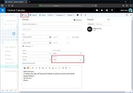 How To Create An Outlook Out Of Office Calendar Entry Windows Central