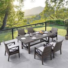 Whether you're looking for a round outdoor dining table or an entire set made for large gatherings, sam's club® has the outdoor furniture you need at affordable prices. Outdoor Patio Dining Sets Costco
