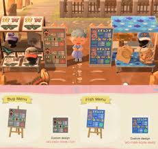Bug And Fish Museum Shop Menu Ma 7224 9865 6061 Acqr Animal Crossing Fish New Animal Crossing Animal Crossing Memes
