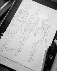 draw and sketch on instagram arno gallery illustrations arno gallery design de fashion design sketches dress design sketches illustration fashion design