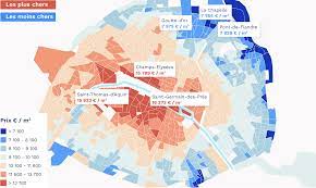 Vous pouvez connaître le prix d'un logement en consultant la base de données demandes de valeurs foncières, le site patrim ou auprès d'une chambre notariale. Prix Moyen Du M2 Paris Par Quartier Immobilier Paris Immobilier Paris