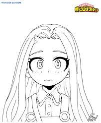 Enjoy our curated selection of 42 eri (my hero academia) wallpapers and background images from the anime my hero academia. My Hero Academia Coloring Pages 100 Free Coloring Pages