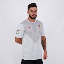 The chest features plus500 as a sponsor with embroidered nike logo on the right side.standard. Nike Atletico De Madrid Away 2015 Jersey Futfanatics