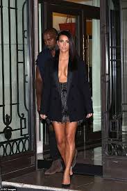 Recently there has been an increase in women showing up to red carpet events rocking a suit coat or jacket with nothing on underneath. Kim Kardashian Appears Topless Under Open Tuxedo Jacket As Daring Dress Fails To Contain Her Famous Assets Daily Mail Online