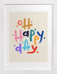 Oh Happy Day Limited Edition Art Print By Rachel Roe Children S Art Print Art Wall Kids Custom Art