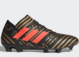 Adidas Black And Gold Football Boots Football Soccer Futbol Adidasfootball Adidas Nemeziz Messi 17 1 Fg Skystalker Core Black Solar Red T Soccer Boots Soccer Cleats Adidas Football Boots