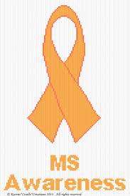 Crochet Patterns Multiple Sclerosis Ms Awareness Ribbon Afghan Pattern Awareness Ribbons Afghan Pattern Crochet Patterns