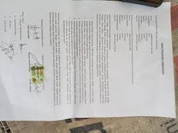 Versandkostenfrei ab einem bestellwert von 50 € Surat Pernyataan Damai Perkelahian Belajar