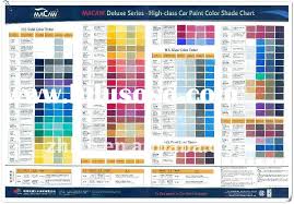 Car Paint Color Chart Car Paint Color Chart Manufacturers