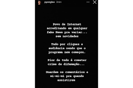 Sammy compartilhou uma notícia da traição em seus stories com um desabafo. Antonela Rebate Ataques Por Envolvimento Com Pyong Lee E Solta O Verbo