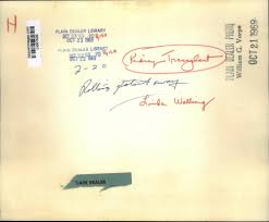 1969 Press Photo Linda Walling rolling patient away at Kidney Transpla