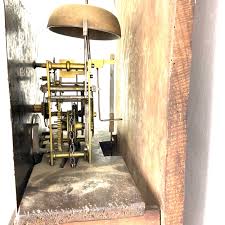 William Nelson Steele Aston (oxon) Georgian Oak Grandfather Longcase Clock