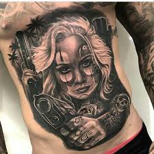 Pin By Big Tattoo On El Extrano Mundo De Jack Girl Face Tattoo Hip Hop Tattoo Chicano Tattoos