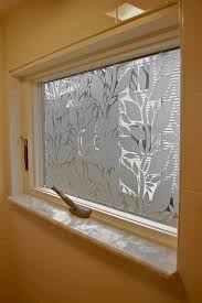 Did you realize that window or sidelight front door window shutter ideas. Sea Kettle Diaries Window Frosting Window Coverings Diy Basement Window Treatments Window Frosting